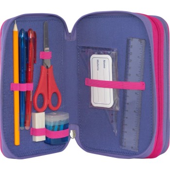 Astuccio 3 Zip WWF Viola 2025/2026 | Cloclorinda.it